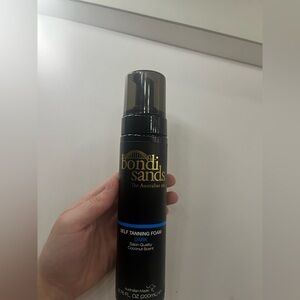 Bondi Sands Dark Self Tanning Foam with Gold and Blue Accents